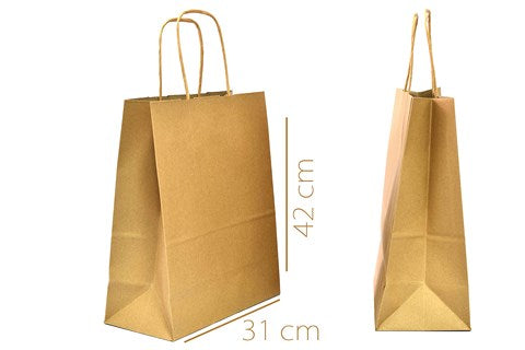 BOLSA DE REGALO KRAFT XL docena
