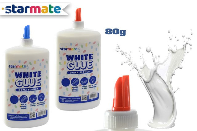 PEGA BLANCA DE 80G 12pcs