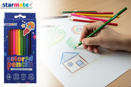 LAPICES DE COLORES 12pzs