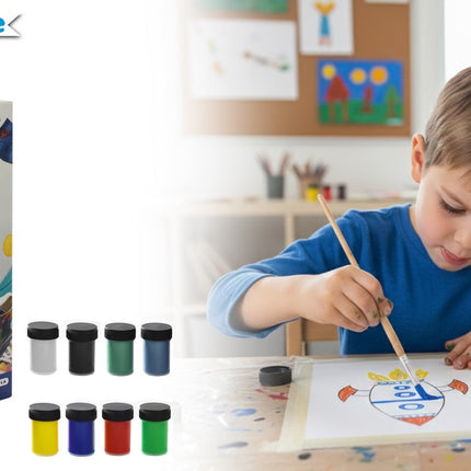 PINTURA ACRILICA - TELA 8pcs 22ml