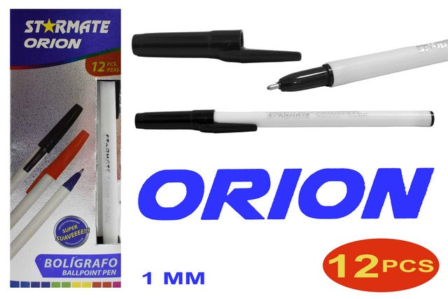 LAPICERO 1mm NEGRO X12