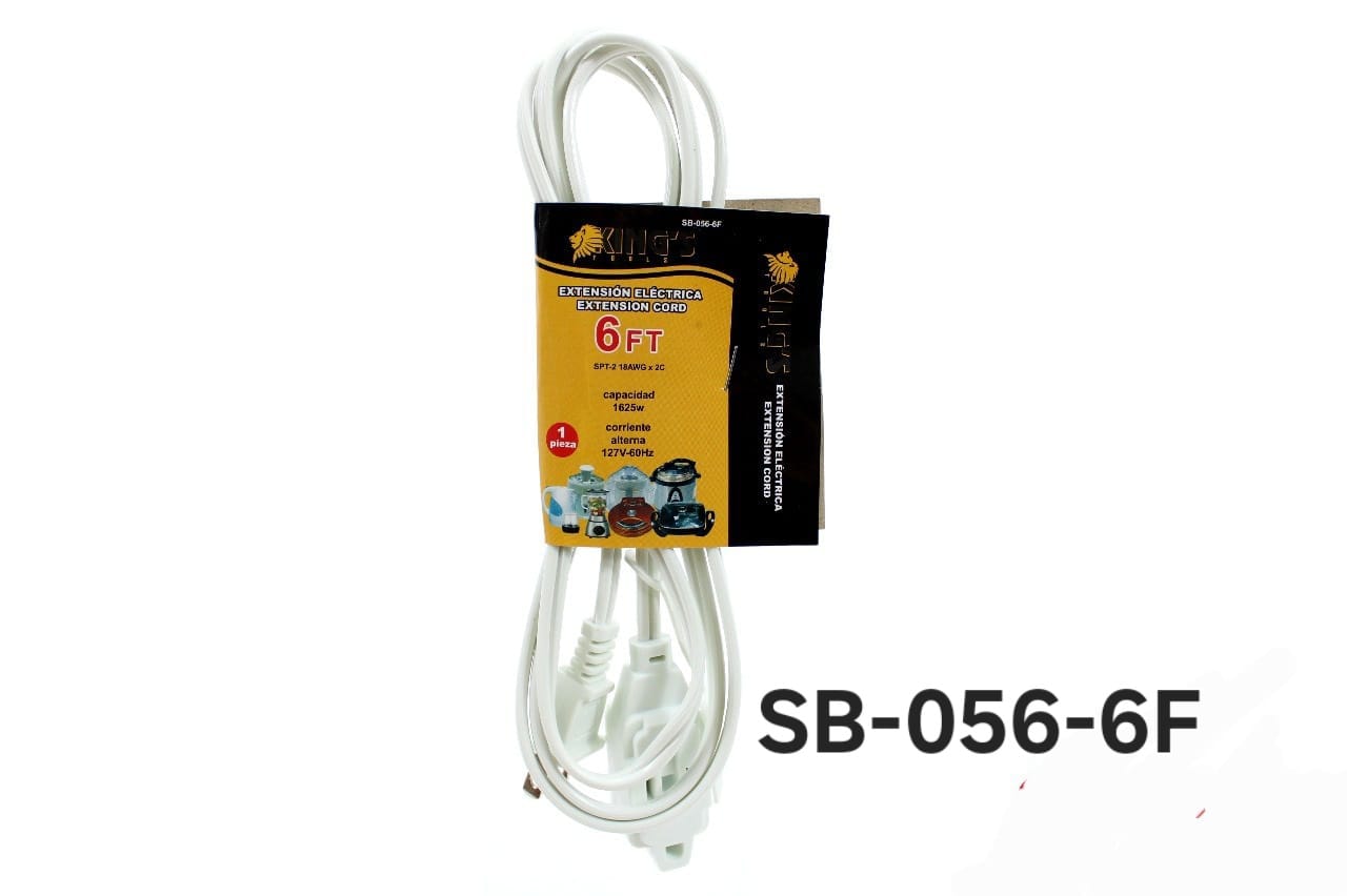 EXTENSION ELECTRICA 6PIES