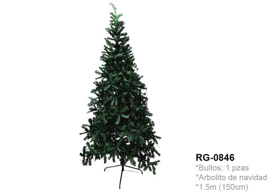 0846 ARBOL NAVIDEÑO 1.5mts