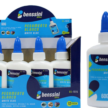 1515 PEGA LIQUIDA BLANCA 60gr 12pcs