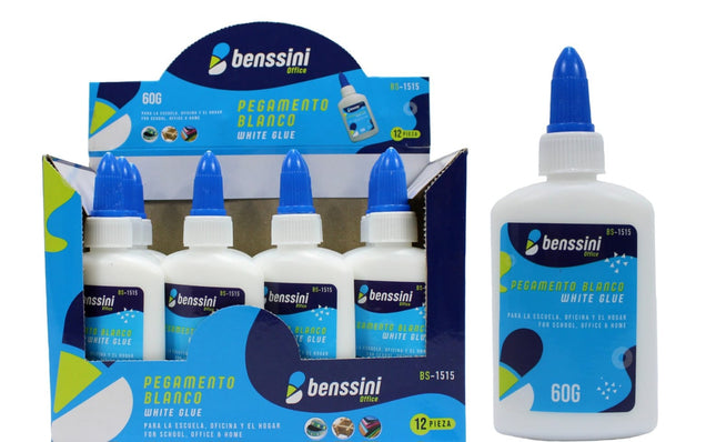 1515 PEGA LIQUIDA BLANCA 60gr 12pcs
