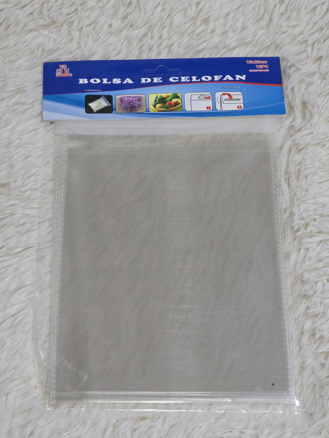 Bolsa celofan 15x20cm x16