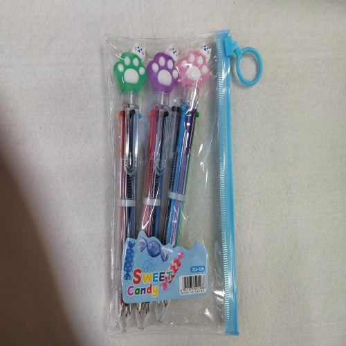 Lapicero multicolor en estuche