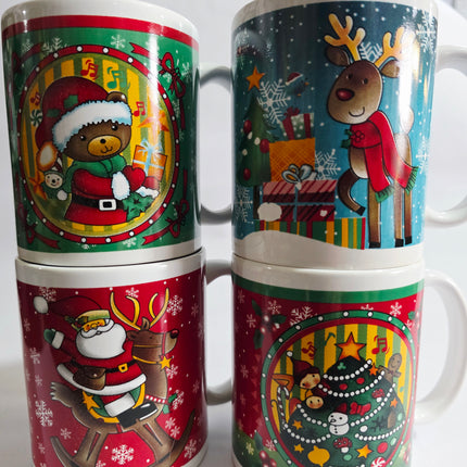 Taza navideña docena