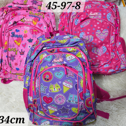 97-8 mochila niña grande