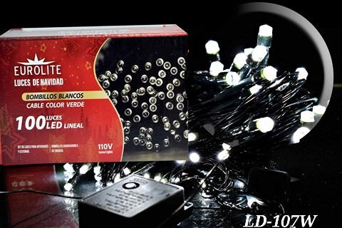 Luz 100l mult led linea verde