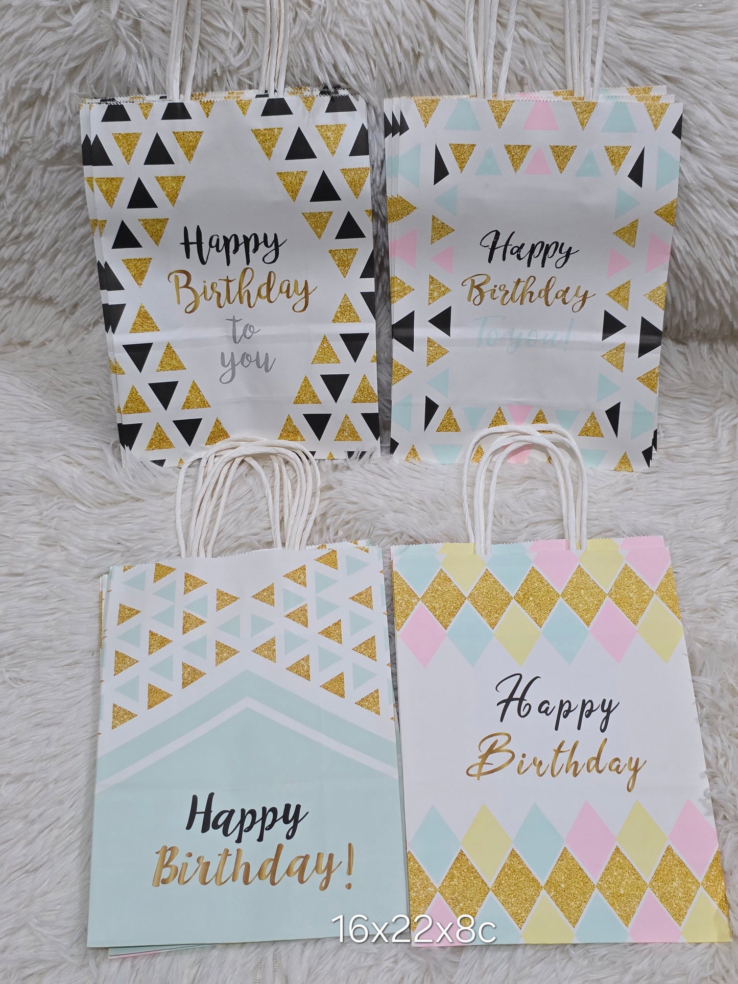 Bolsa de cumpleaños 🎂 16X22cm