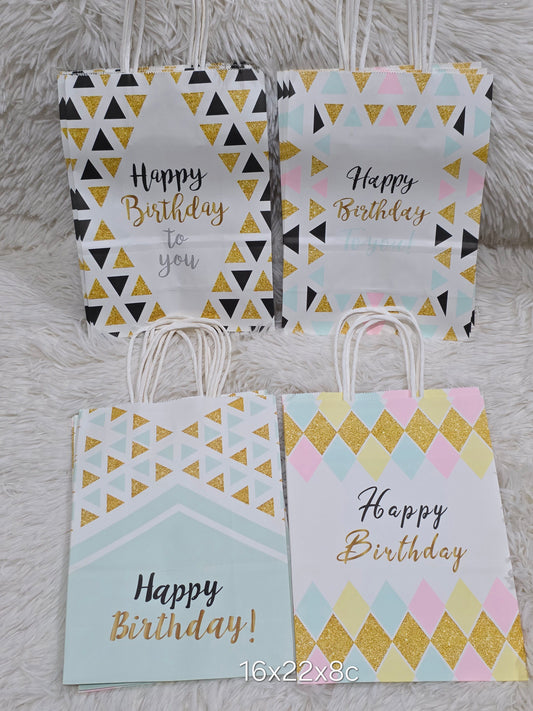Bolsa de cumpleaños 🎂 16X22cm