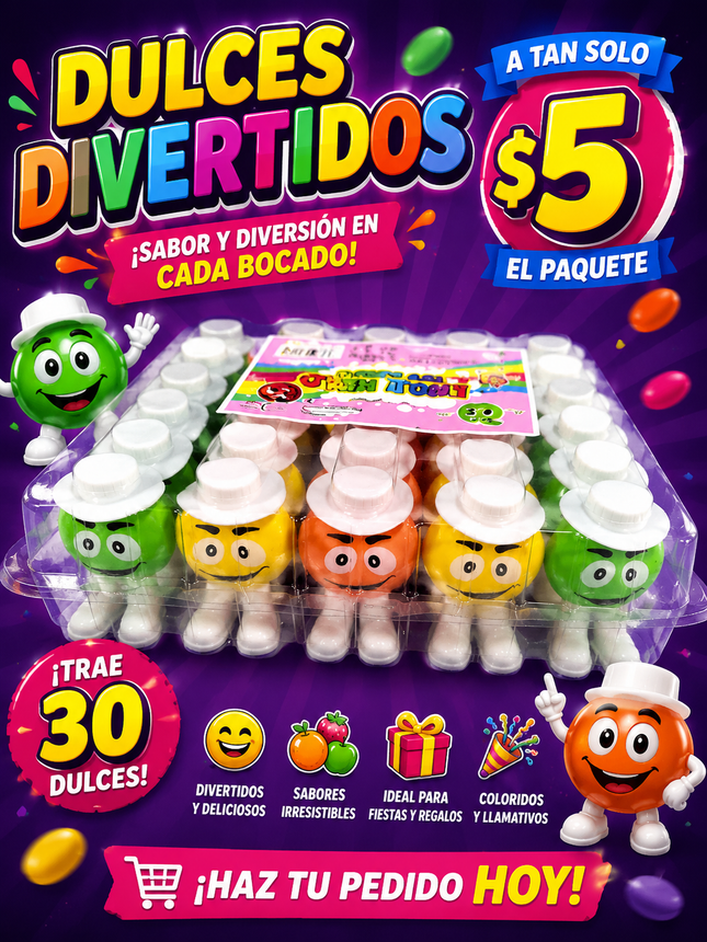 Variedad de dulces
