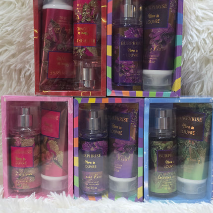 Set de splash y crema dama