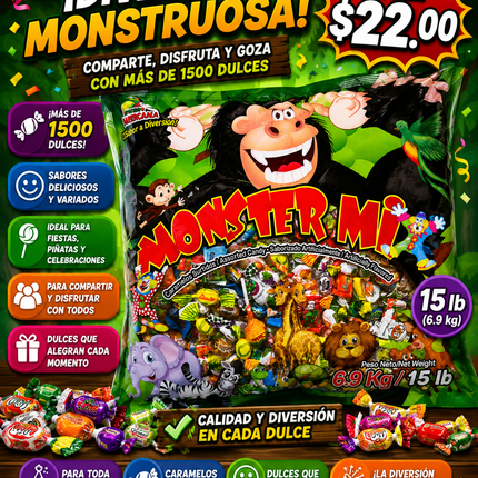 Variedad de dulces