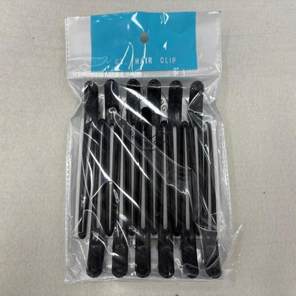 Gancho negro para cabello x12