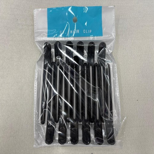 Gancho negro para cabello x12