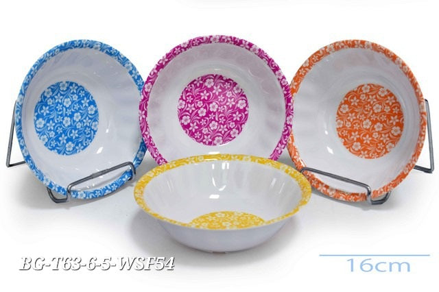 Plato melamina 6.5" docena