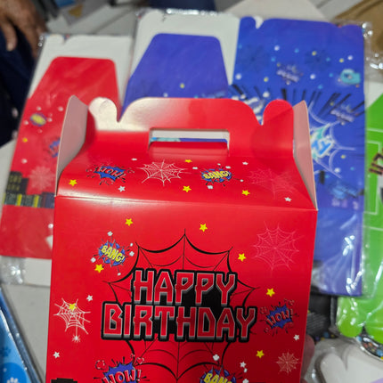 Caja para fiestas x10