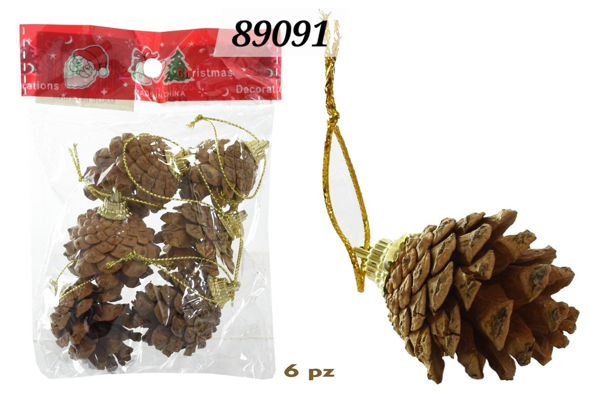 Piñita navideñas 6pc