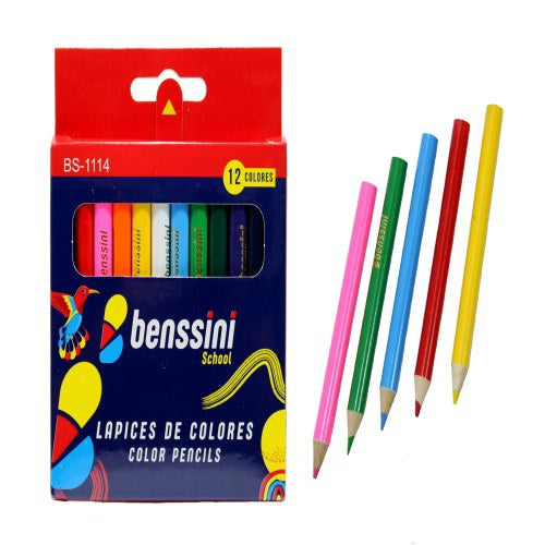 Lapiz de colores pequeño docena