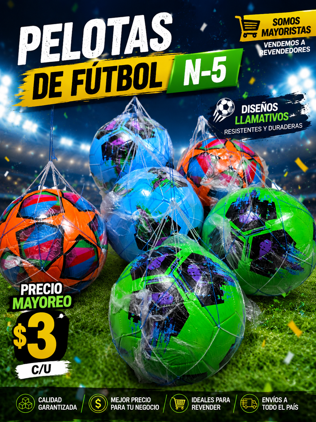 Pelota fútbol N-5