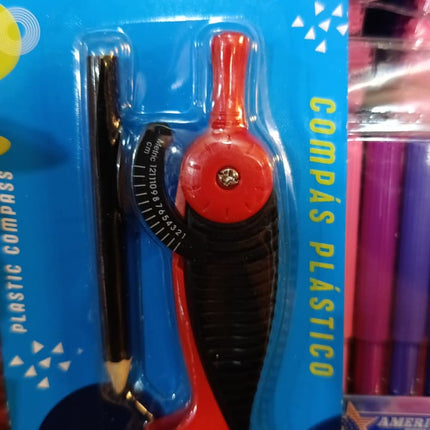 Compás con lapiz 12cm