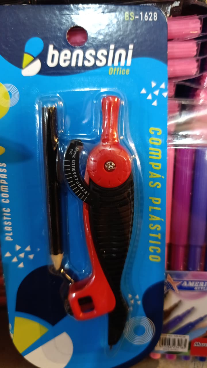 Compás con lapiz 12cm