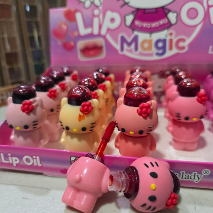Brillo labial hello kitty