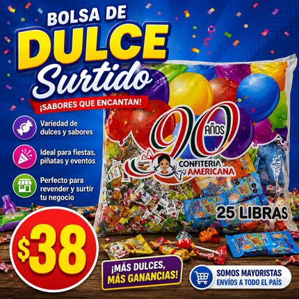 Variedad de dulces