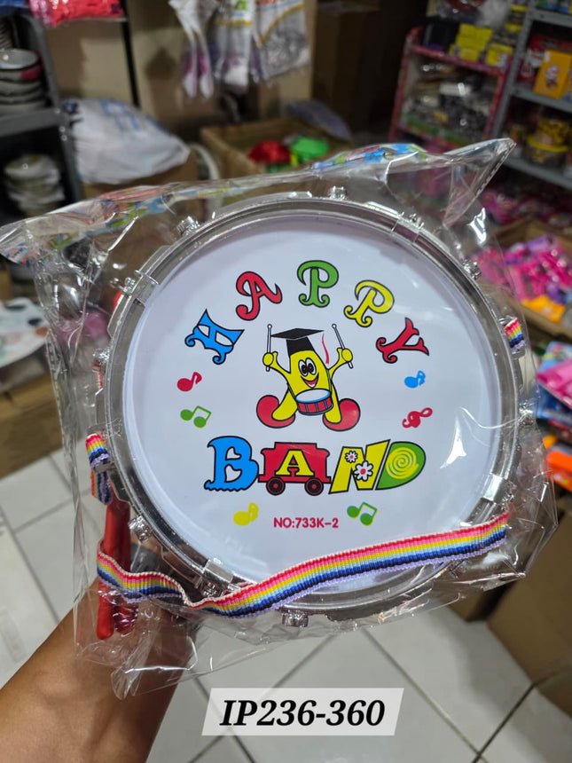 TAMBOR PLASTICO EN BOLSA 20.50cm
